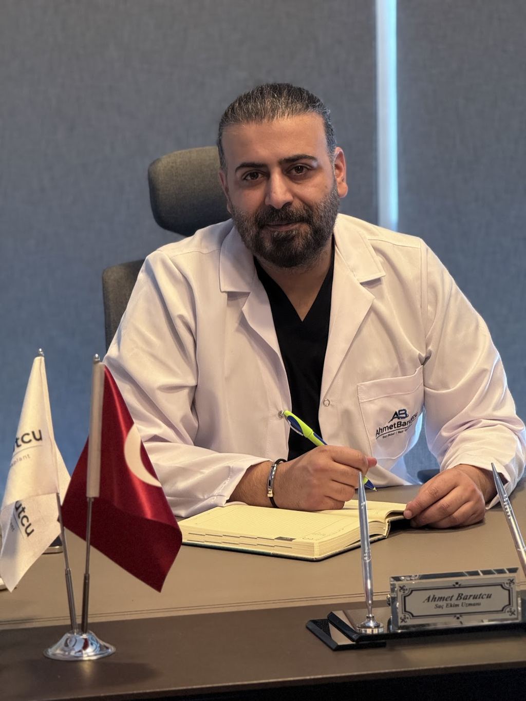 Ahmet Barutcu Saç Ekimi / Hair Transplant — Ankara, Turkey